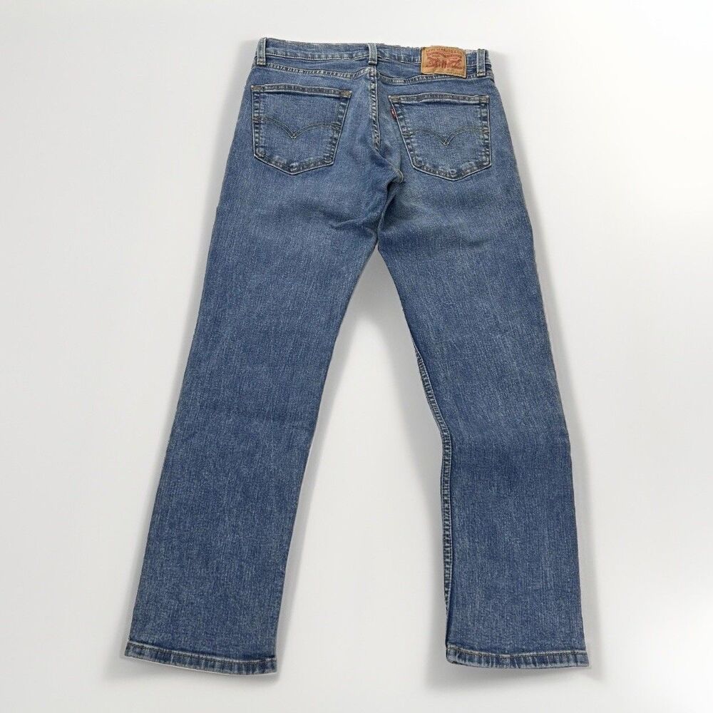 LEVIS Premium 511 Denim Blue Jeans 30x30 Pre-Owned - Picture 2 of 14